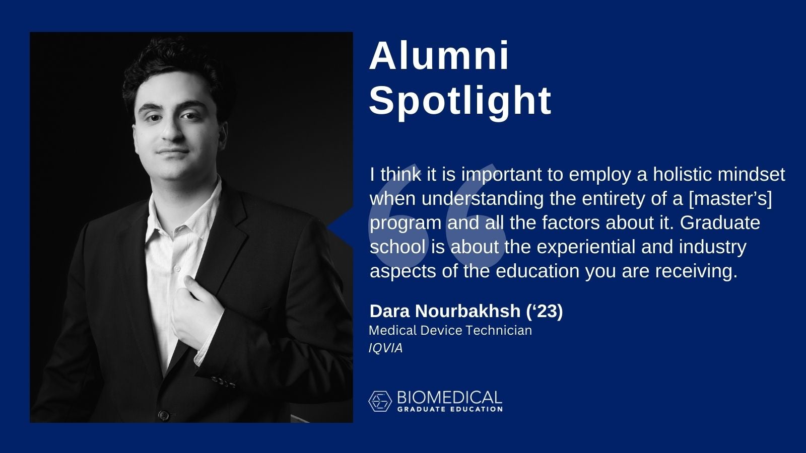 Alumni Spotlight. 